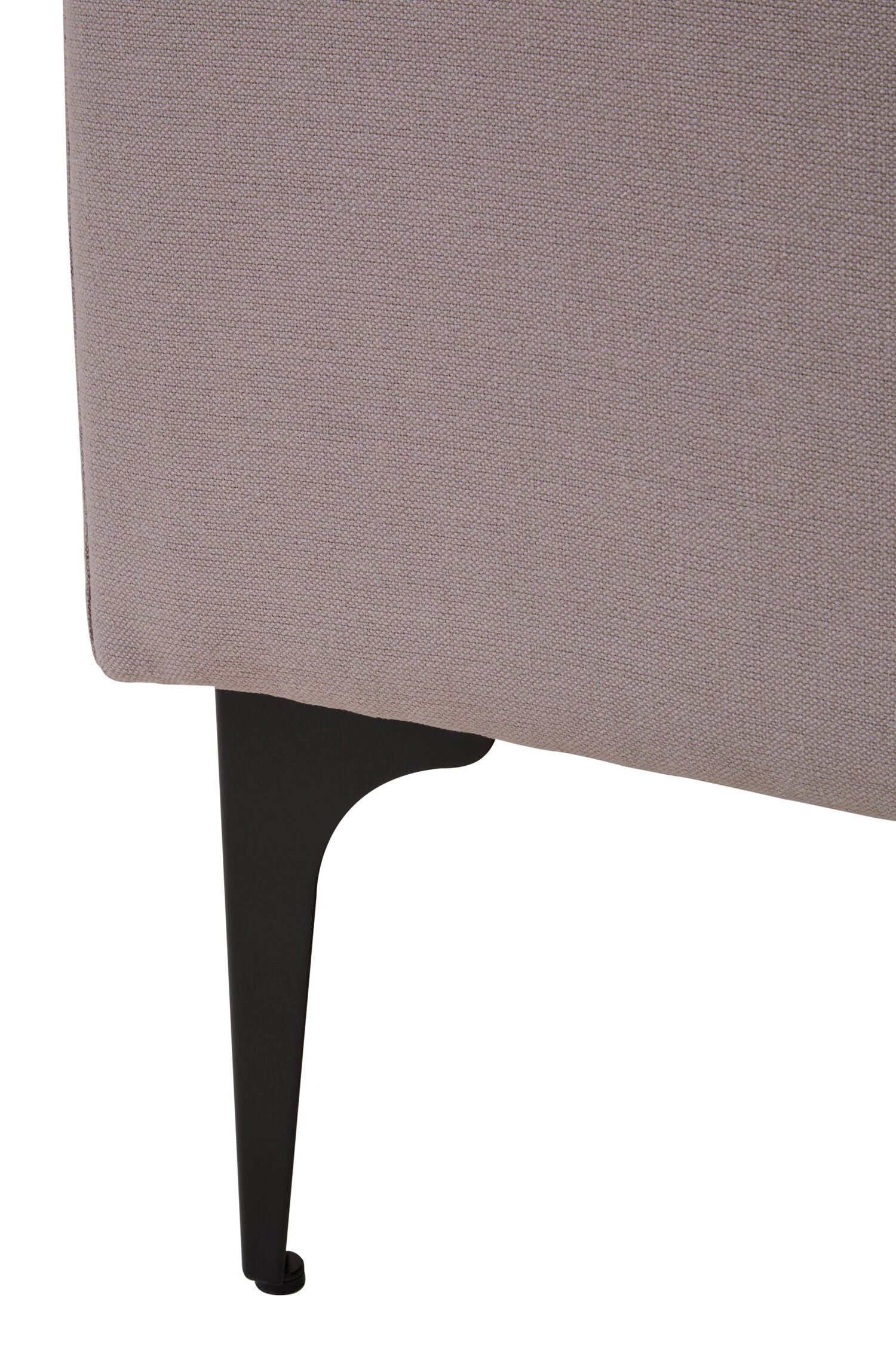 Troyes Grey Three Seat Left Chaise Sofa