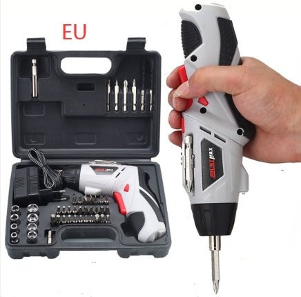 4.8V Electric Screwdriver Set Household Multifunctional Rechargeable Hand Drill | Luxury Home Accessories | Heulog Glow