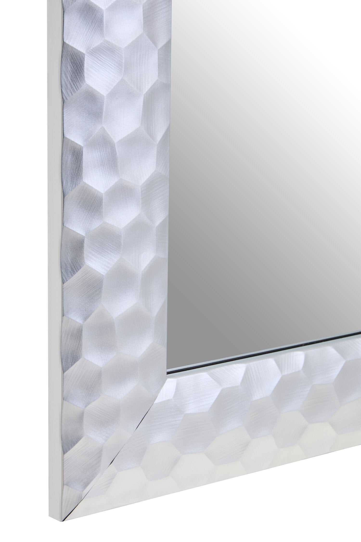 Ludlow Wall Mirror With Silver Frame