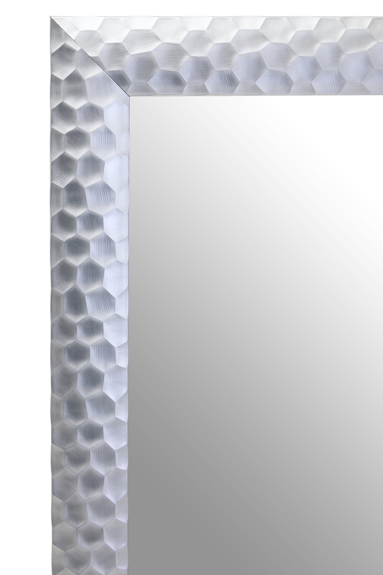 Ludlow Wall Mirror With Silver Frame