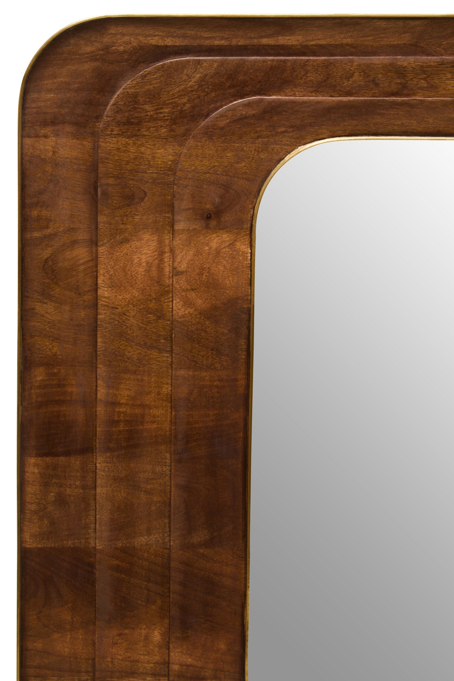 Sangar Mango Wood Carved Wall Mirror