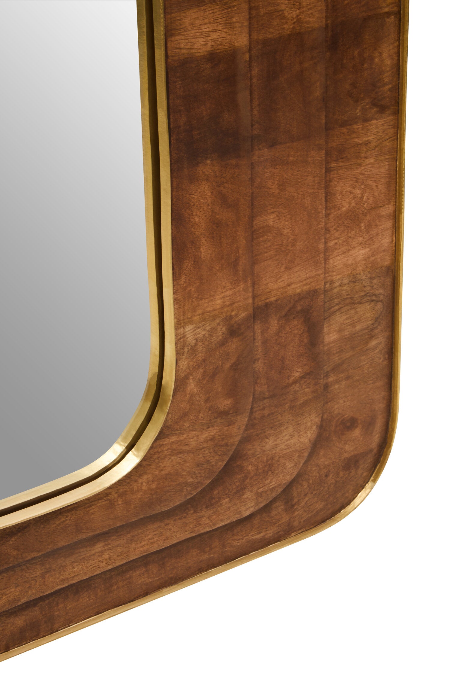 Sangar Mango Wood Carved Wall Mirror