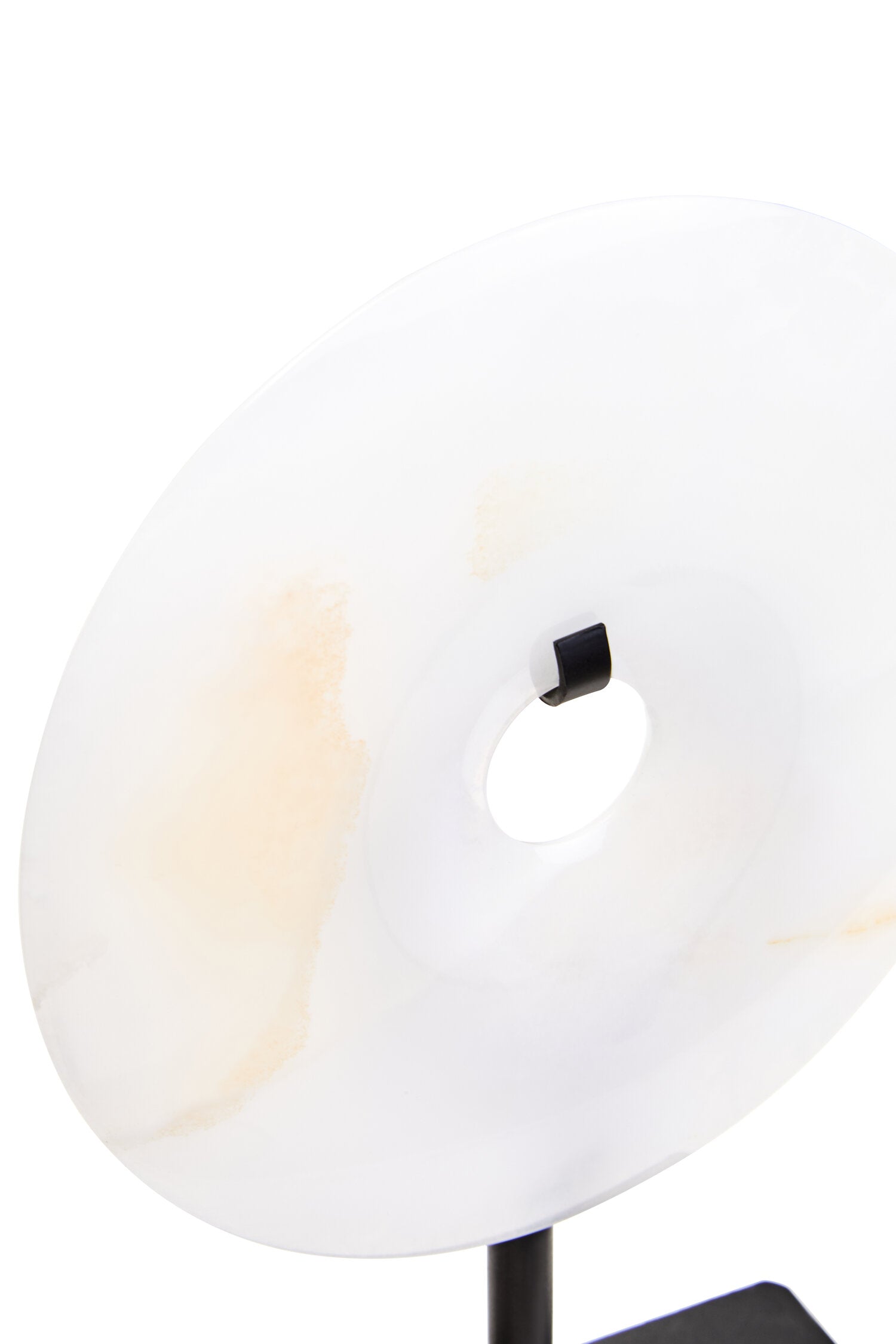 Oleena Extra Small Round Dia 15cm Onyx Disc Sculpture