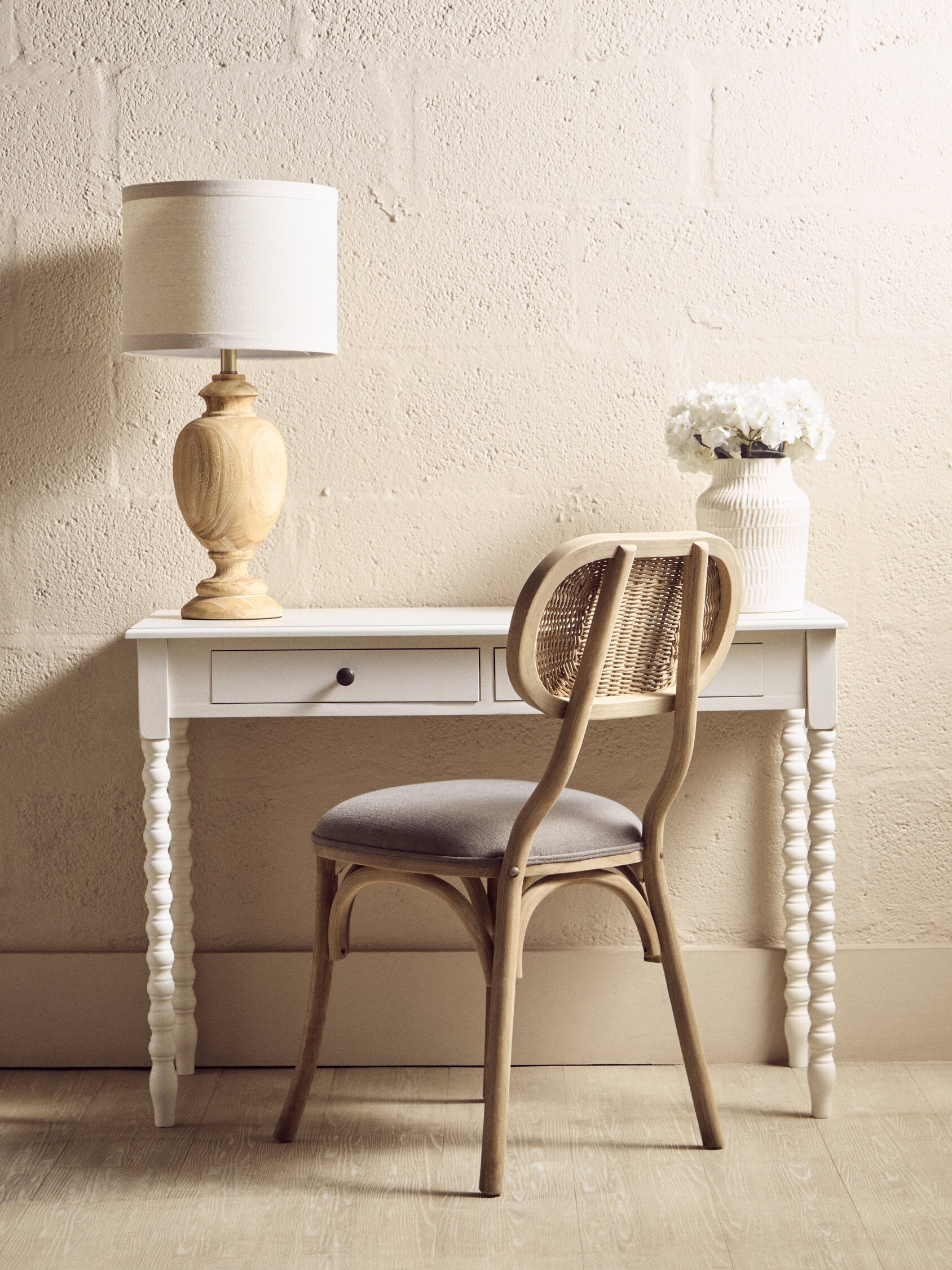 Cebu Grey Wash Elm Wood Dining Chair