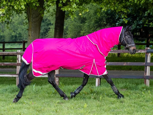50g Detachable Neck Turnout Rug - Pink | Luxury Home Accessories | Heulog Glow