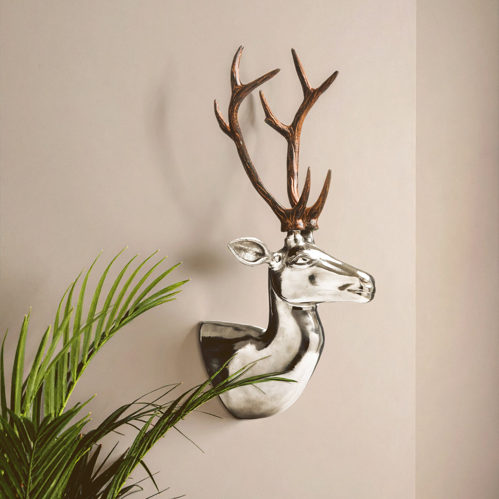 Stag Head Wall Mountable Sculpture