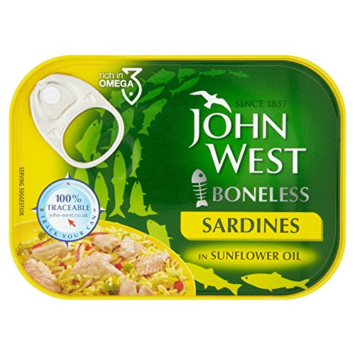 John West Boneless Sardines in Sunflower Oil 95 g