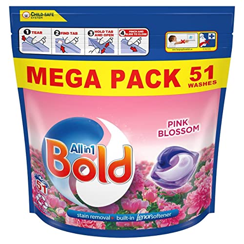 BOLD ALL-IN-1 PODS PINK BLOSSOM (51 WASHES) BAG 1'S