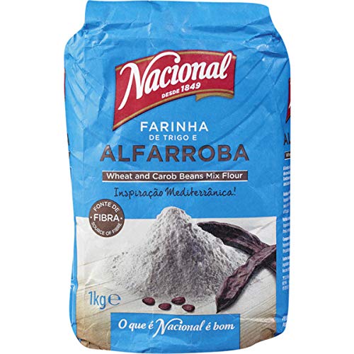 NacionalÃ‚ Carob Flour and 1 kg Packaging