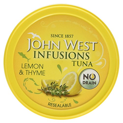 John West Infusions No Drain Tuna Lemon & Thyme, 80g