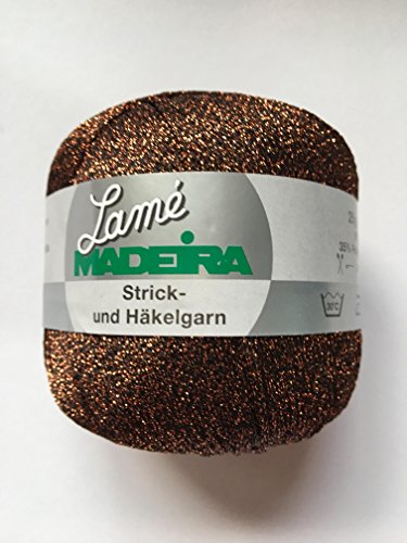 Madeira Lame 427 25 g Black / Brown Approx. 25 M 150 g
