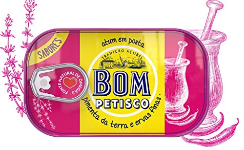 Bom Petisco Tuna in Posta can Pepper and 120 g Thyme
