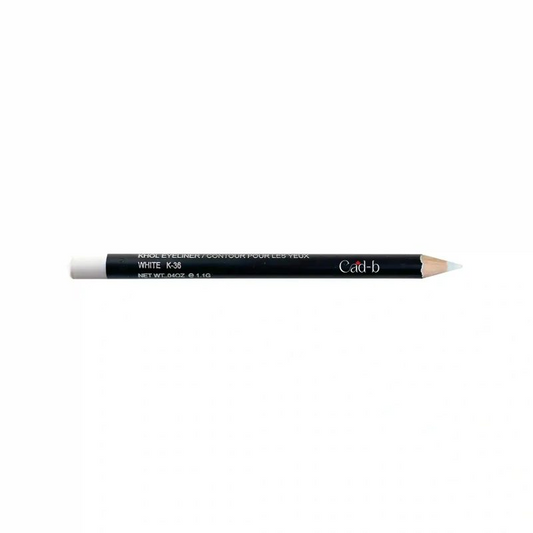 Kohl Eyeliner – White – KOL-K36 | White Eye Pencil for Waterline, Inner Corner & Smoky Eyes | Long-Lasting, Cruelty-Free, Paraben-Free