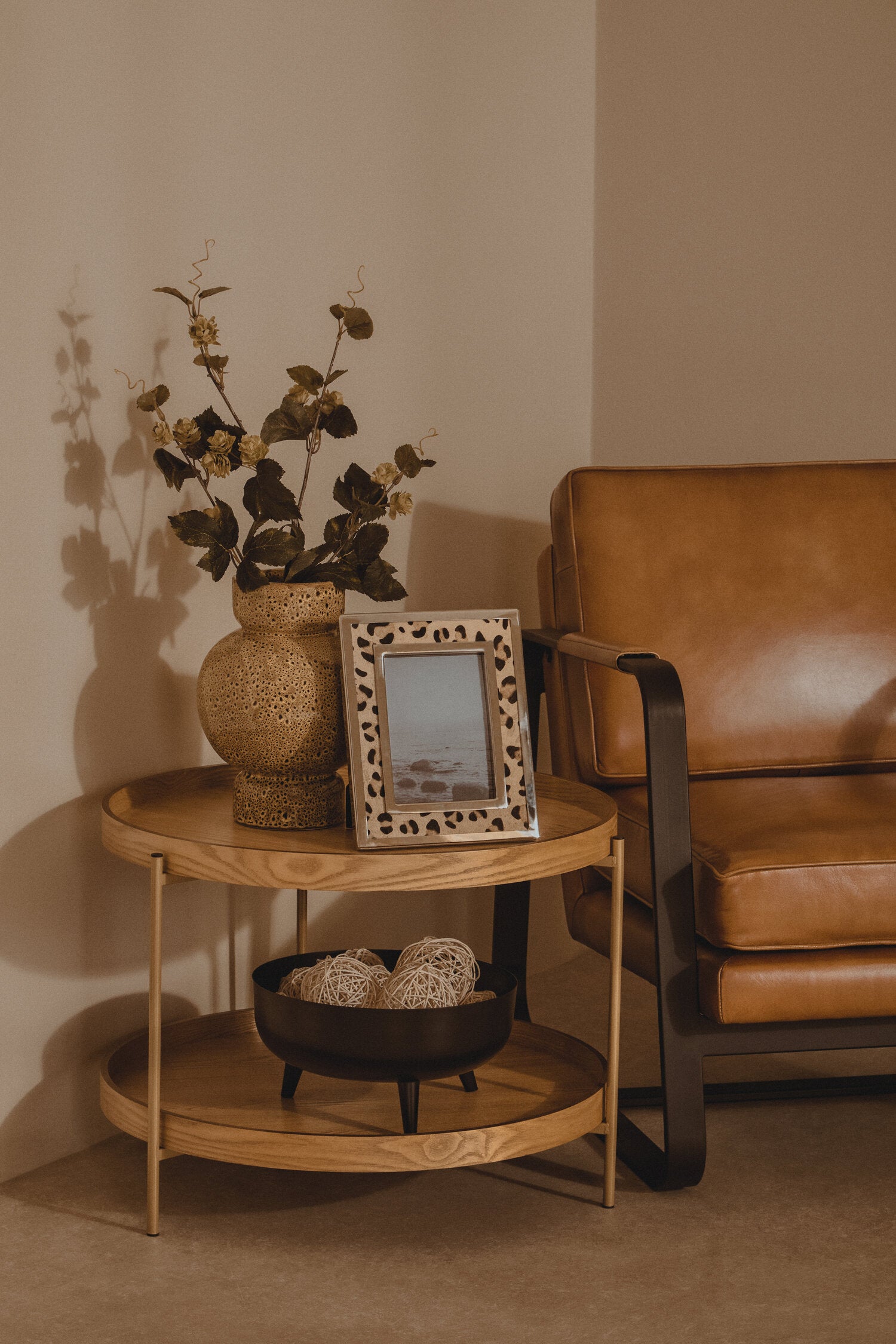 Viborg Two Tier Side Table
