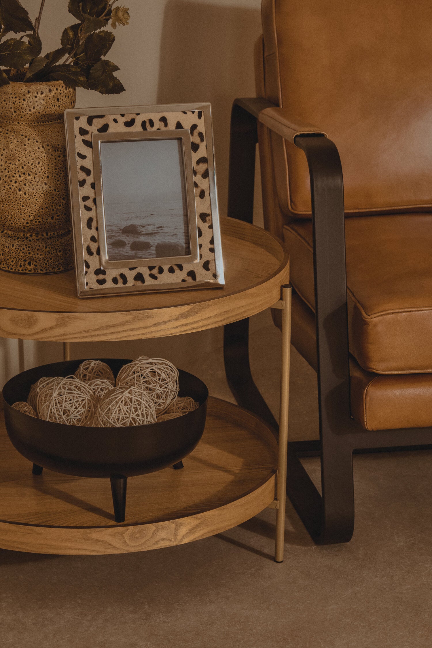 Viborg Two Tier Side Table