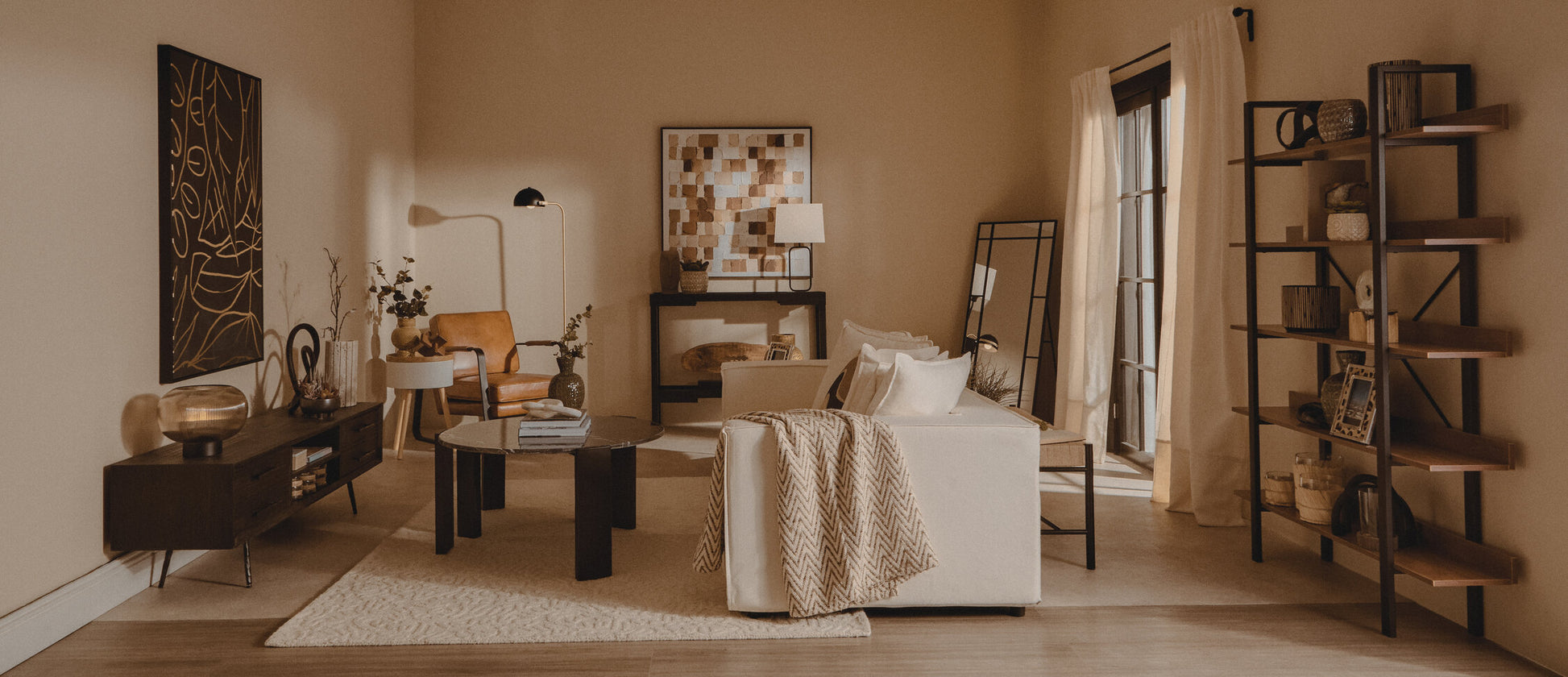 Viborg Storage Side Table