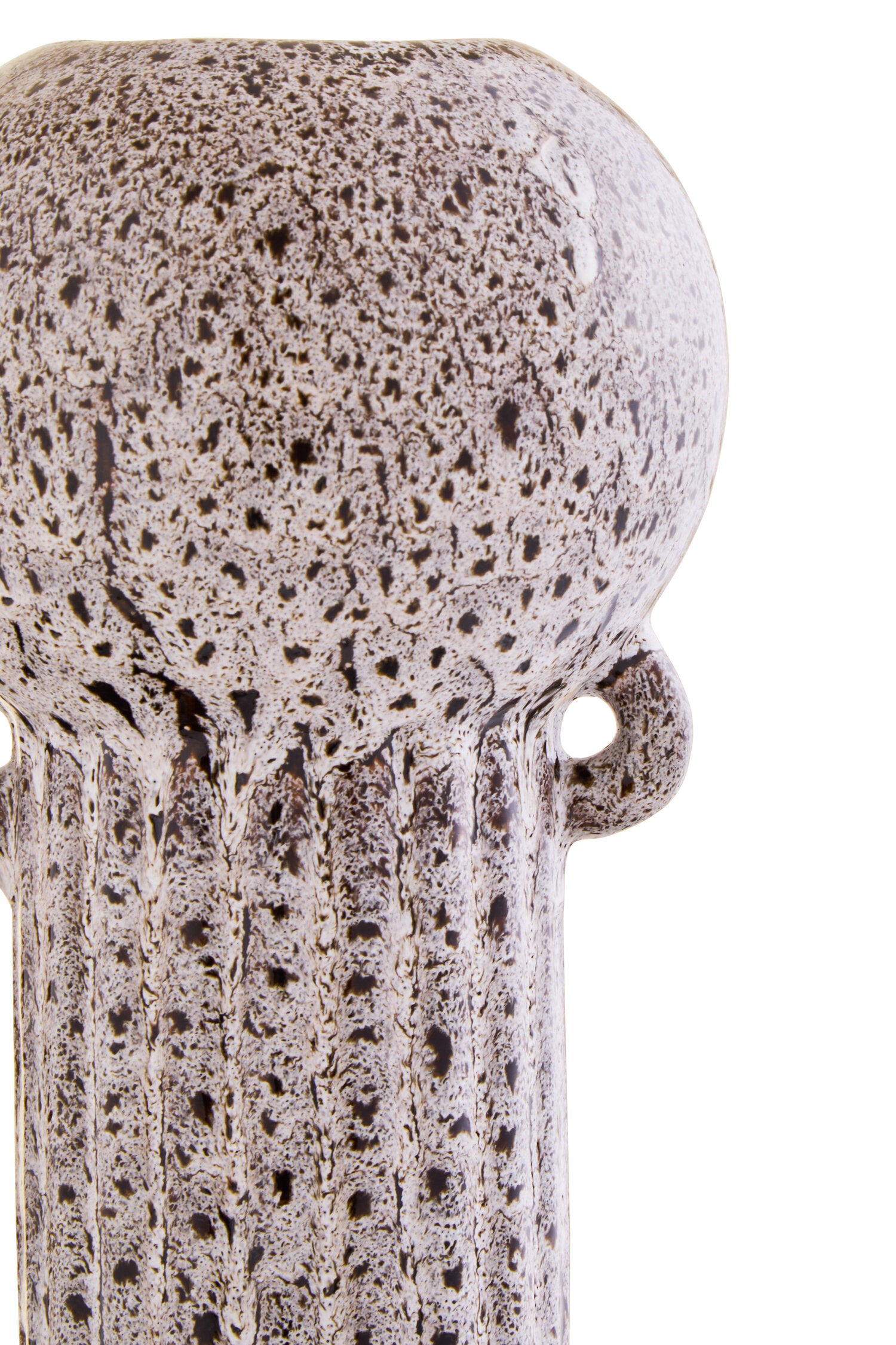 Calcita Large Speckled Brown Vase