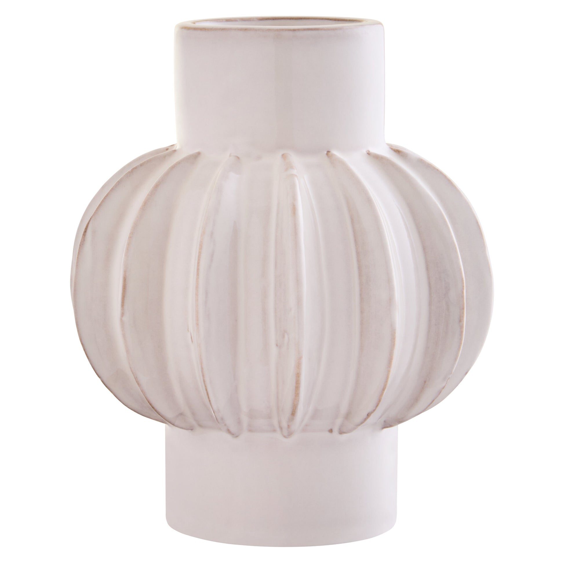 Kondo Cream Bubble Vase