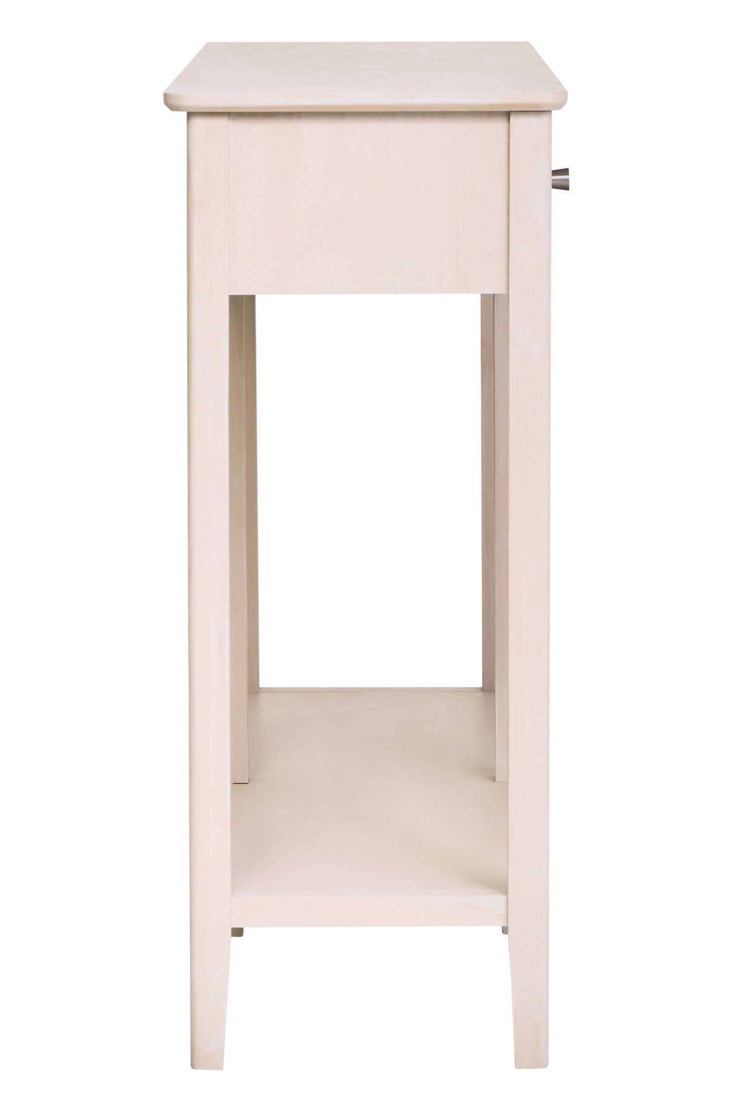 Heritage Two Drawer Taupe Wooden Console Table