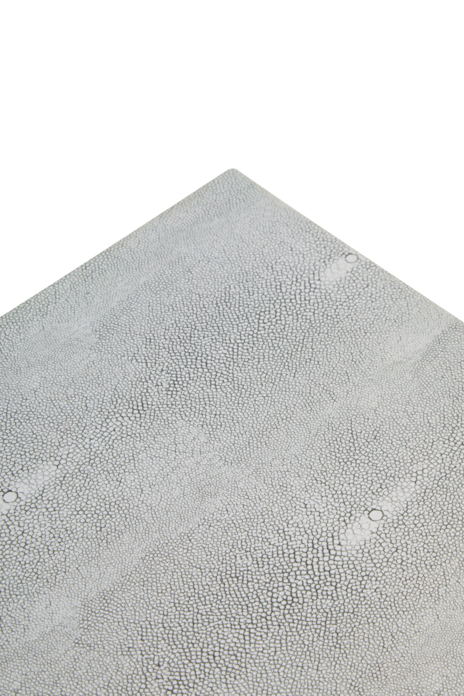 Cardona Grey Shagreen Effect Side Table