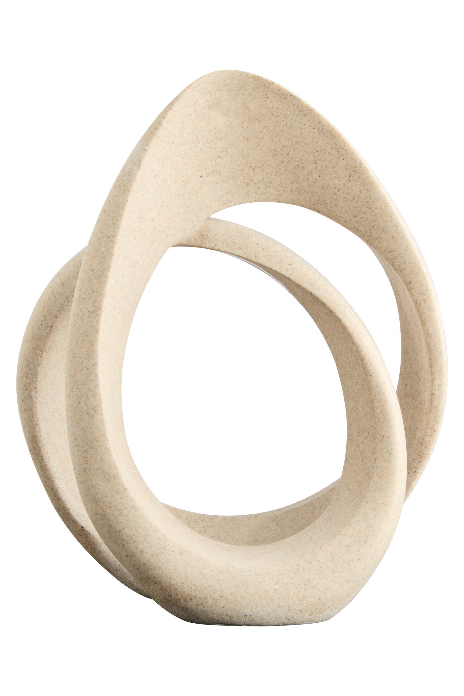 Broc Sandstone Effect Loop Sculpture