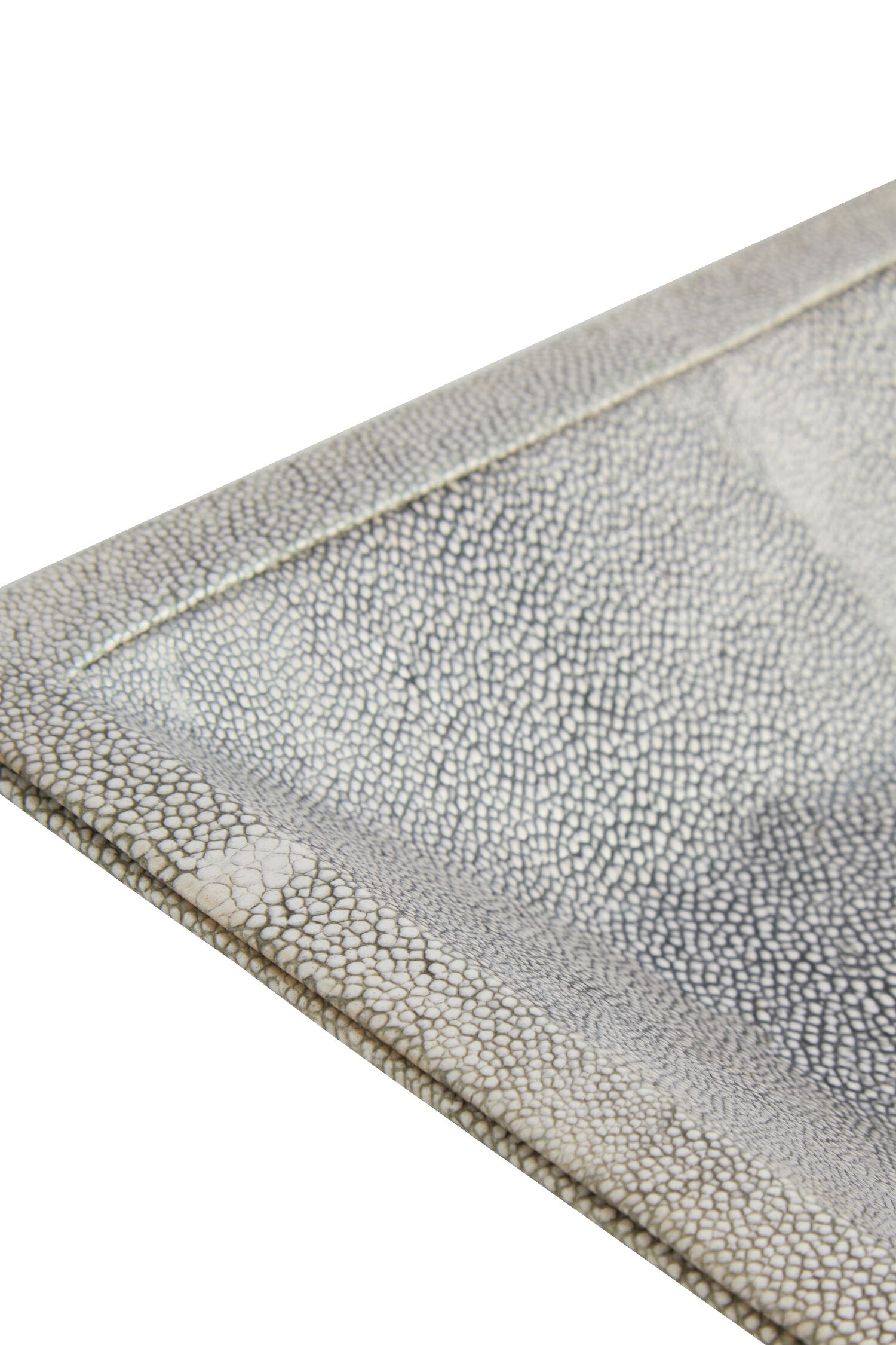 Cardona Grey Shagreen Effect Trinket Dish