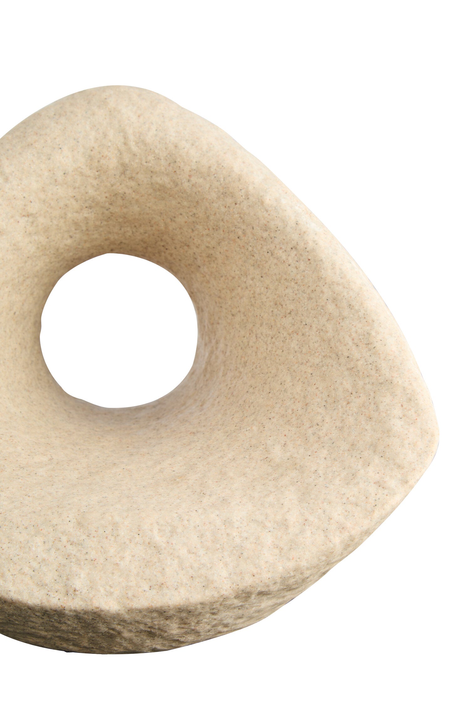 Broc Sandstone Effect Geometric Sculpture