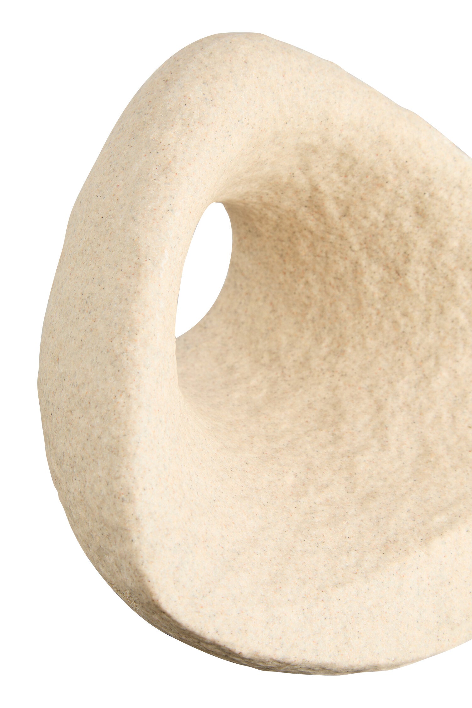 Broc Sandstone Effect Geometric Sculpture