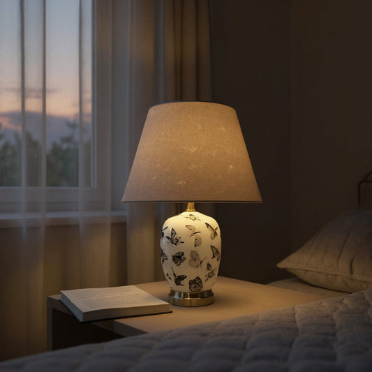 41CM LAMP AND SHADE