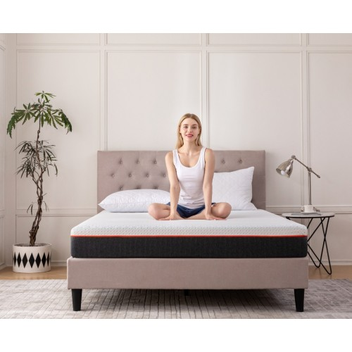 MTS006 - Good Nite Comfort Memory Foam Mattress – 16cm Thick Pressure Relief Mattress with Cooling Foam & Supportive 3-Layer Design -  90X190X16cm