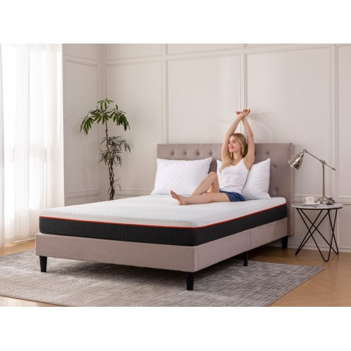 MTS006 - Good Nite Comfort Memory Foam Mattress – 16cm Thick Pressure Relief Mattress with Cooling Foam & Supportive 3-Layer Design -  120X190X16cm