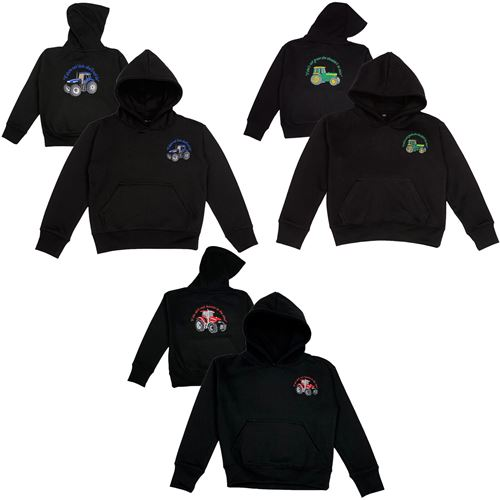 Kids Tractor Hoodies