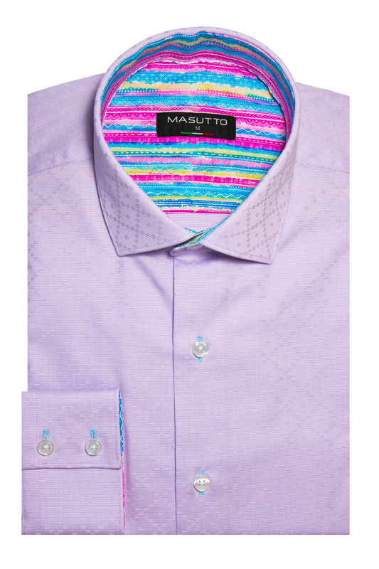 MASUTTO DIAZ/06 LONG SLEEVE BUTTON DOWN SHIRT