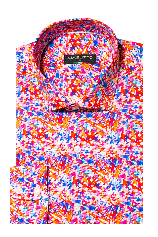 MASUTTO AUSTIN/29 LONG SLEEVE BUTTON DOWN SHIRT