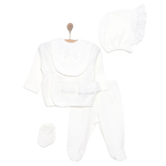 HelloBaby Girl Special Day Clothing - Ecru