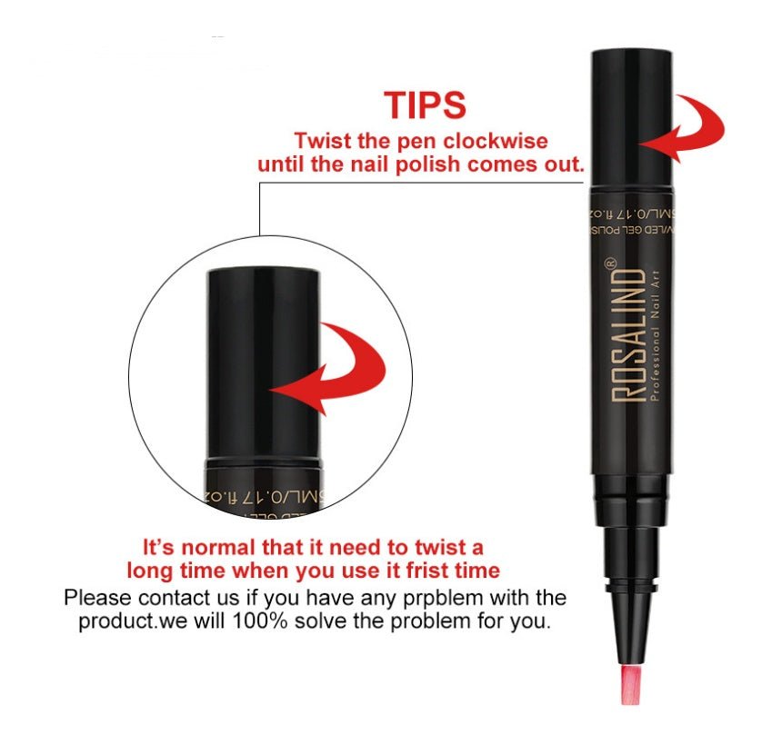 5ml Solid Color Nail Art Pen Nail Glue for Nail Art | Luxury Home Accessories | Heulog Glow