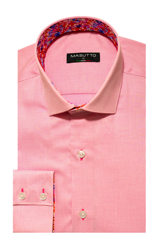MASUTTO CAPRI/99 LONG SLEEVE BUTTON DOWN SHIRT