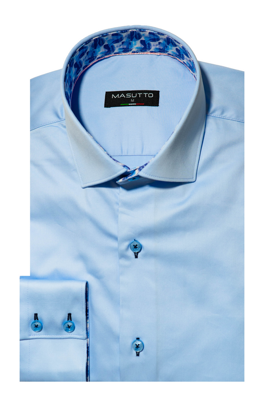MASUTTO JUDE/02 LONG SLEEVE BUTTON DOWN SHIRT