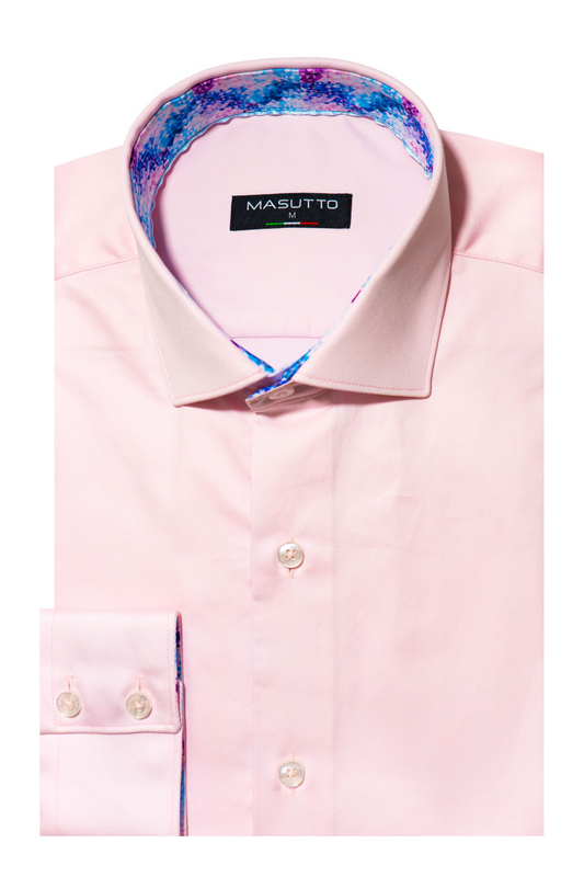 MASUTTO JUDE/52 LONG SLEEVE BUTTON DOWN SHIRT