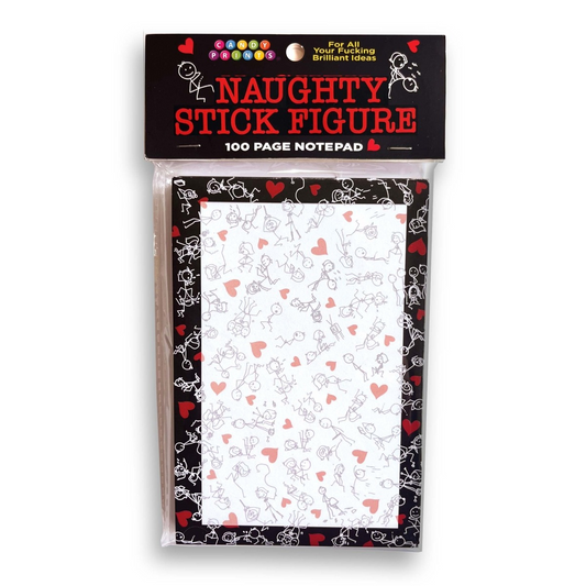 Naughty Stick Figure Notepad