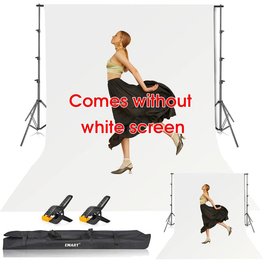 Backdrop Stand Kit with Clamps 10x8.5 ft  and Carry Bag Emart Frame Only