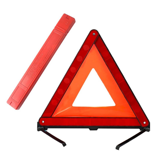 Foldable Warning Triangle - Compact Storage & ECE R27 Compliant