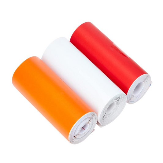 Car Lens Repair Tape Kit - Red, Amber & Clear - 50mm x 1m Rolls