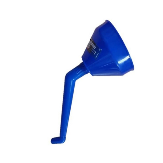 Car Funnel with Angled Spout and Removable Filter - Perfect for Oil, Fuel, Coolant