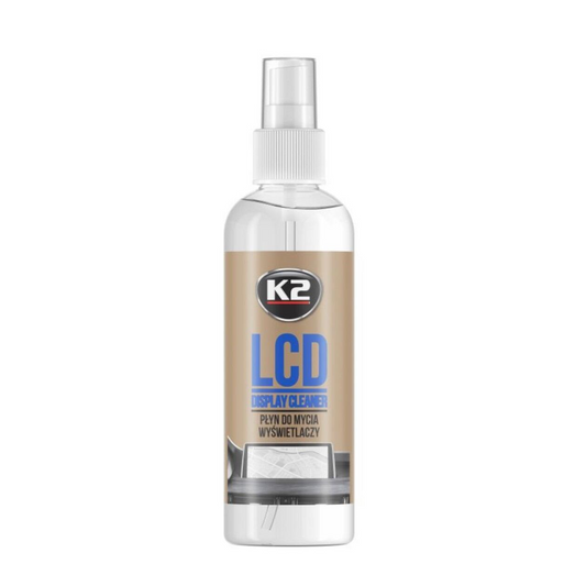K2 LCD Display Cleaner - Safe & Effective Screen Cleaner for Cars, Phones & TVs, 250ml