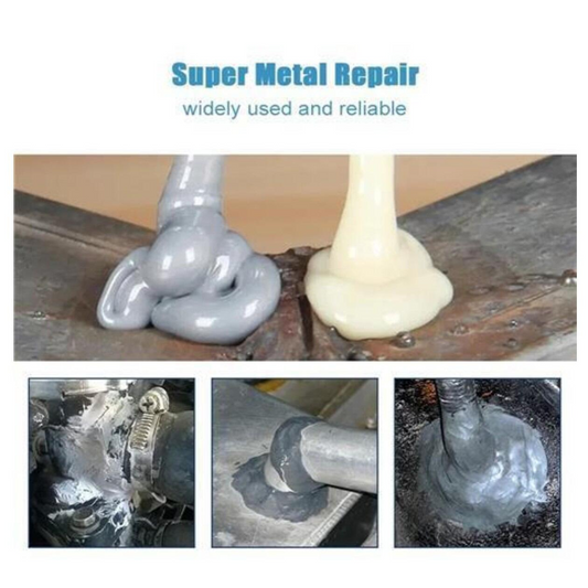 Super Strong Metal Repair Adhesive - High Strength Bonding Sealant, Heat Resistant