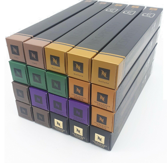 200 Nespresso Classic Coffee Machine Pods