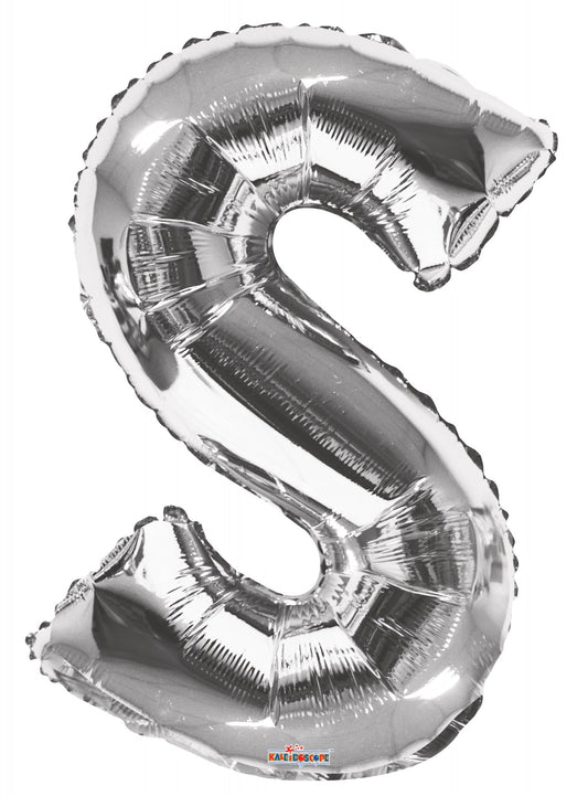 34"  Letter Balloon - S - Silver