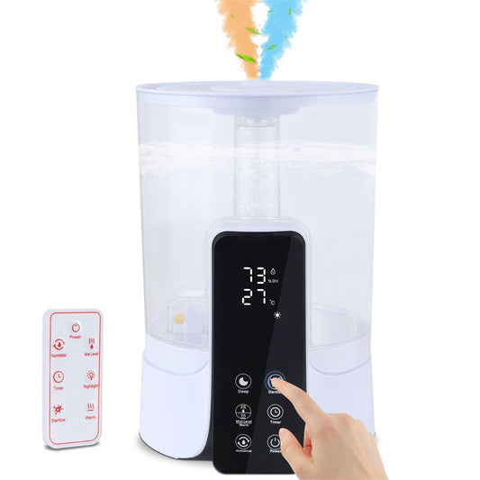 6L Large-capacity Humidifier Intelligent Timed Heating Spray UV Sterilization Intelligent Remote Control | Luxury Home Accessories | Heulog Glow