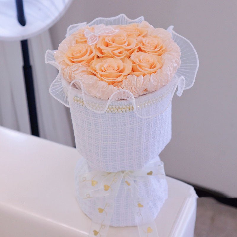 7 Roses Bouquet Valentine's Day Christmas Mother's Day Gift | Luxury Home Accessories | Heulog Glow